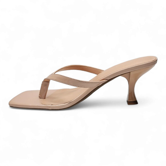 Align Thong Kitten Heel - Nude Patent