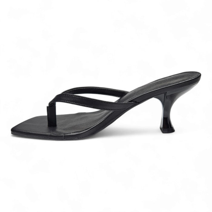 Align Thong Kitten Heel - Black