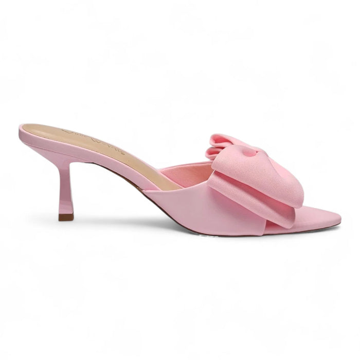 Bermuda Bow Kitten Heel - Pink / 5.5 - HEELS
