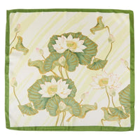 Blooming Flower Art Scarf - Olive - SCARVES