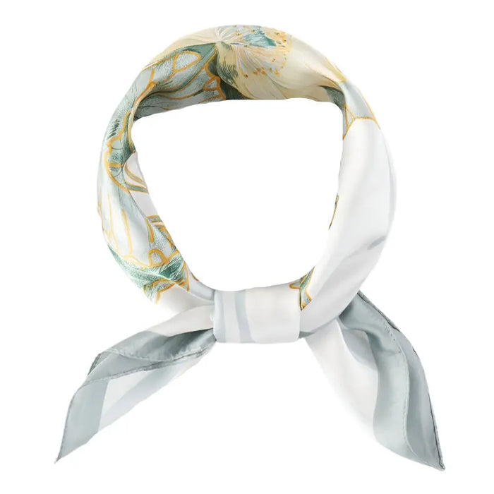 Blooming Flower Art Scarf - SCARVES