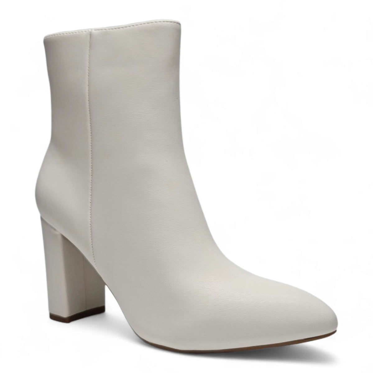 Brazil Block Heel Pointed Booties - BOOTIES