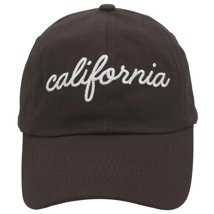 California Baseball Cap - Brown