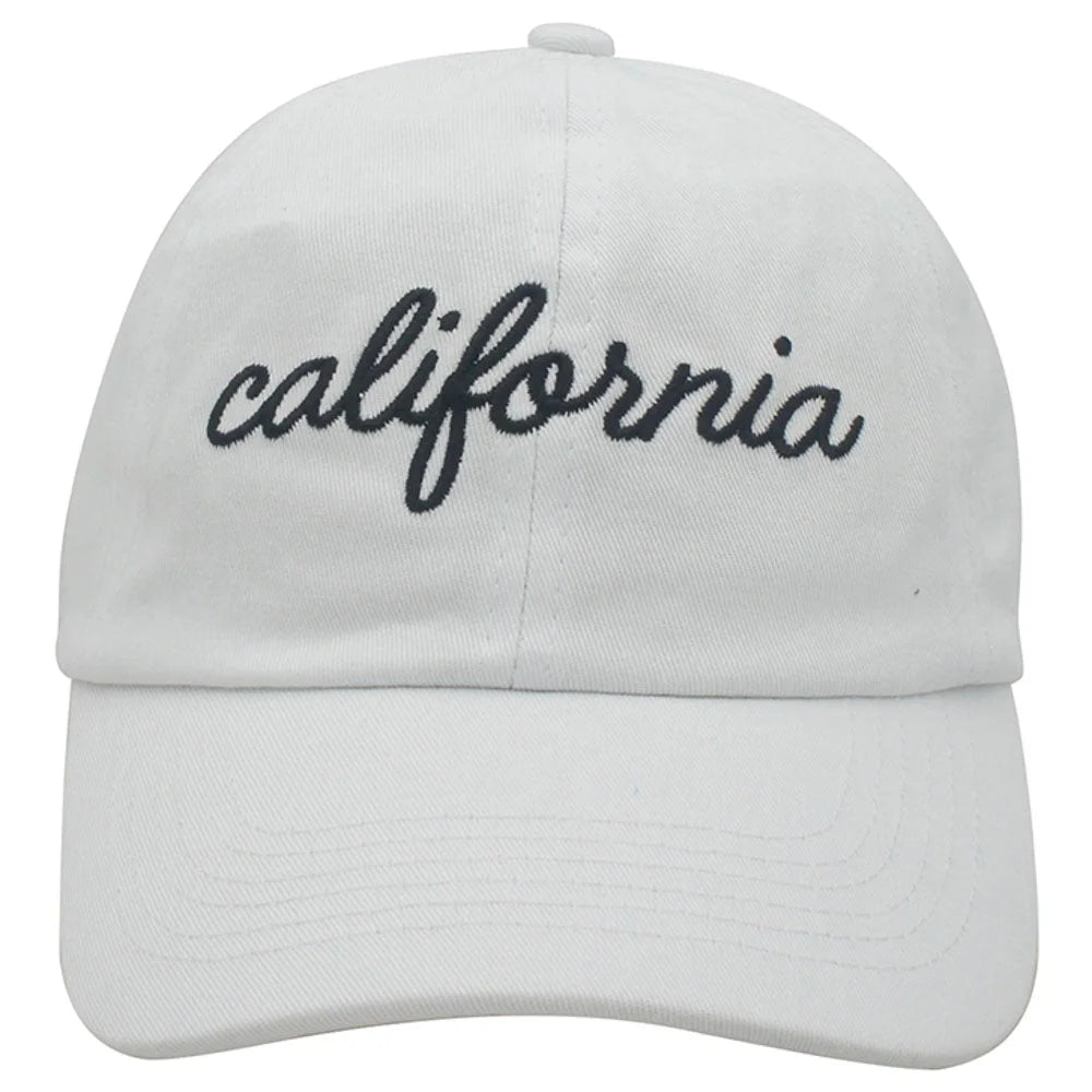 California Baseball Cap - White - Baseball cap