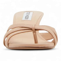 Cary Strappy Kitten-Heel Mule Sandals - HEELS