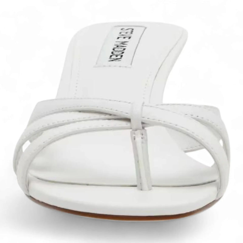 Cary Strappy Kitten-Heel Mule Sandals - HEELS
