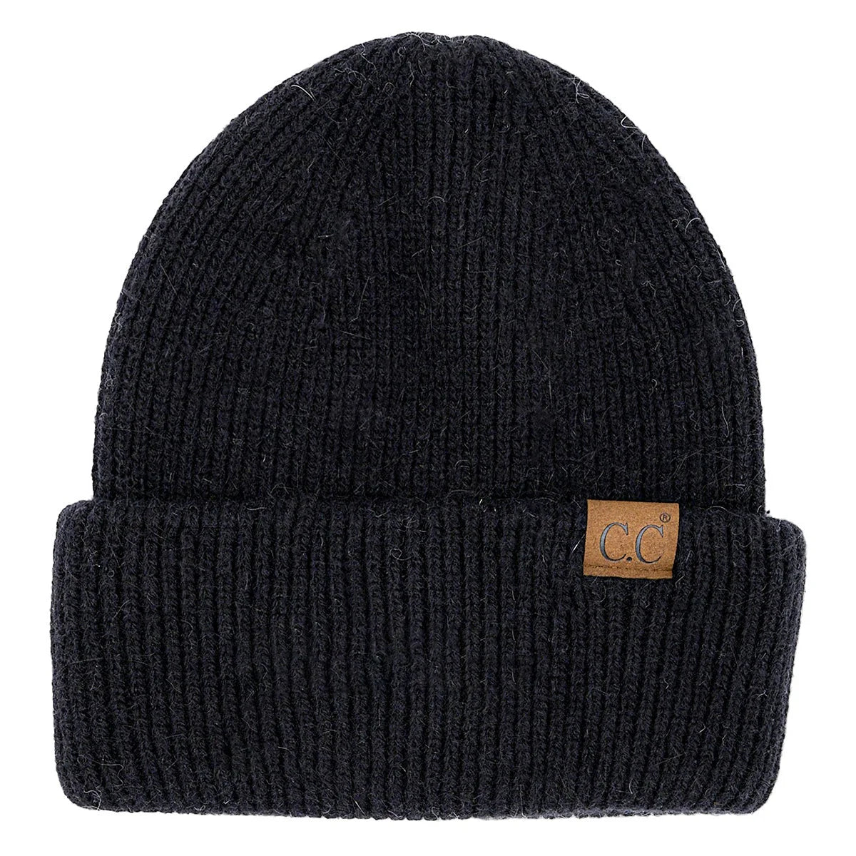 CC Double Cuff Beanie Hat