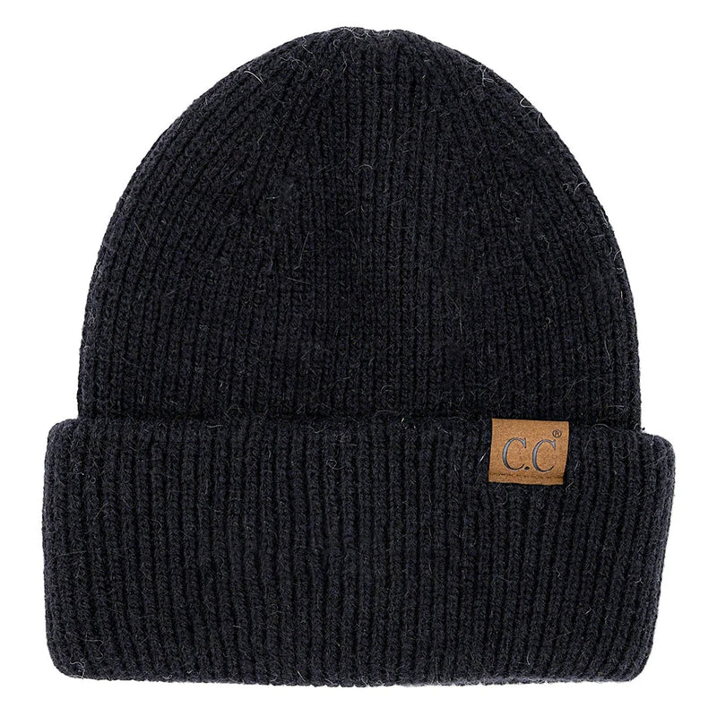 CC Double Cuff Beanie Hat