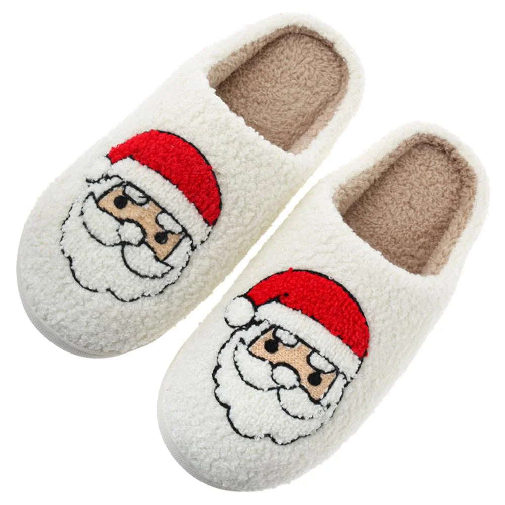 Christmas Santa Claus Cozy Home Slipper
