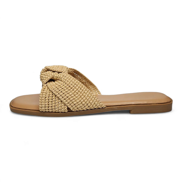 Concept Crochet Knot Slide - Natural Woven