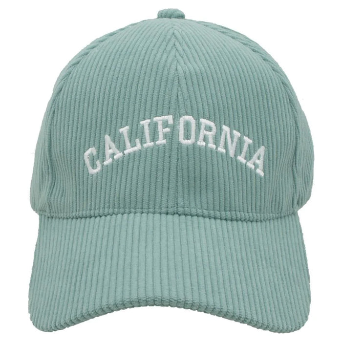 Corduroy California Cap - Sage