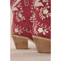 Corral Embroidered Cowgirl Ankle Bootie