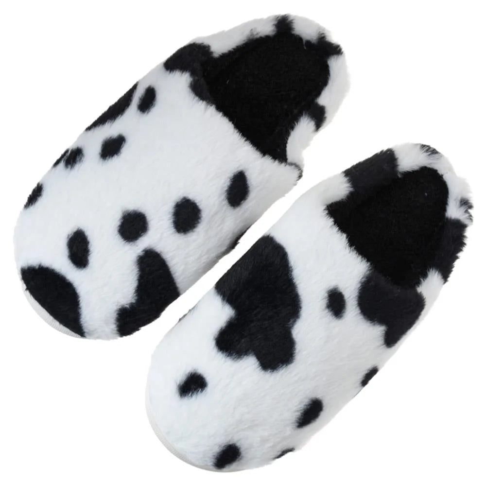 Cow Print Cozy Home Slipper