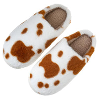 Cow Print Cozy Home Slipper