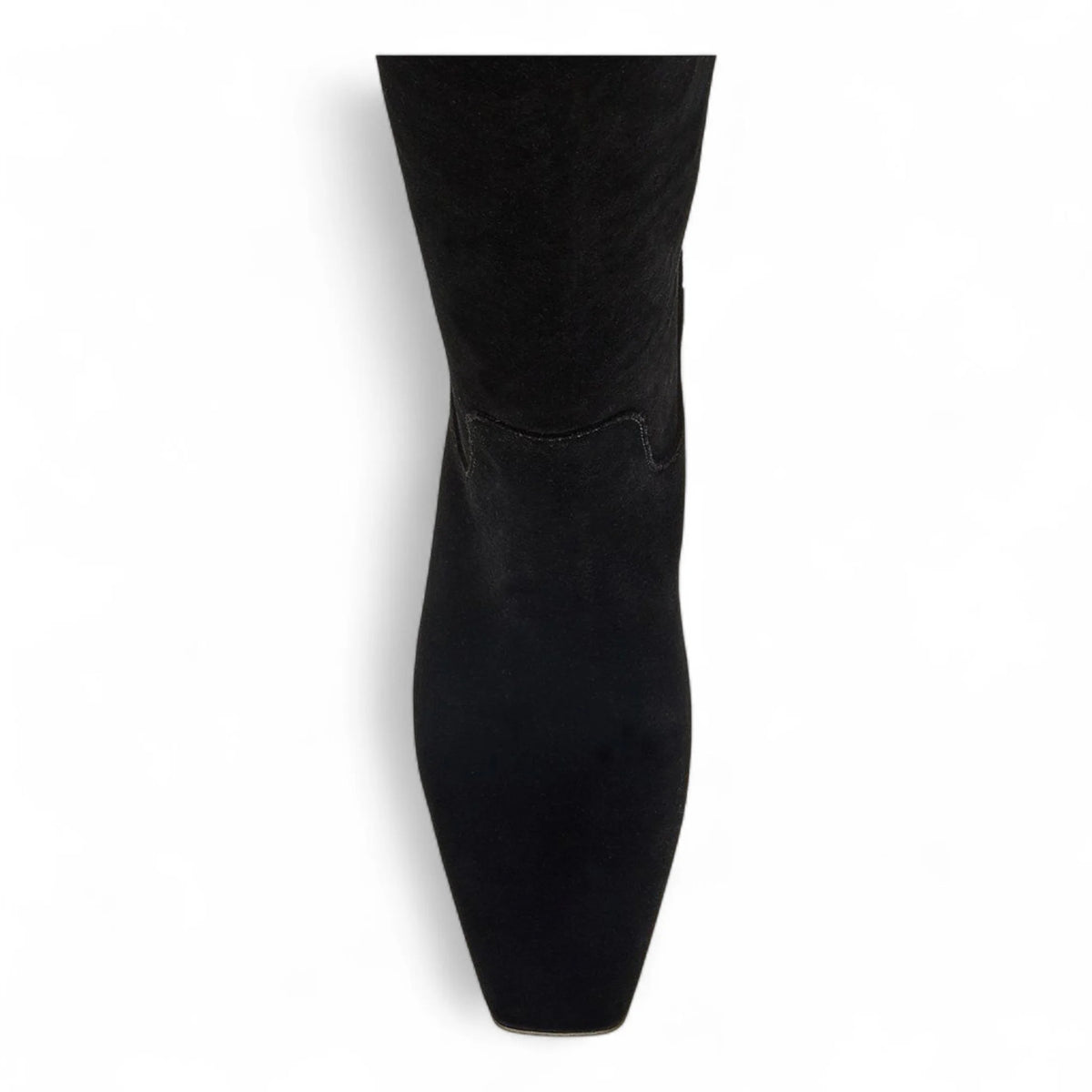 Dantelle Suede Block Heel Tall Boots - BOOTS