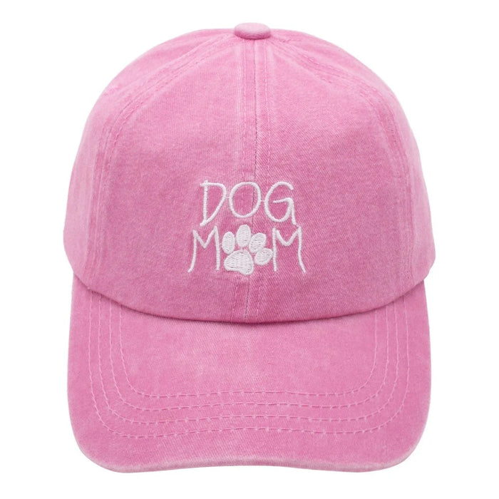 Dog Mom Cap - Dusty Pink