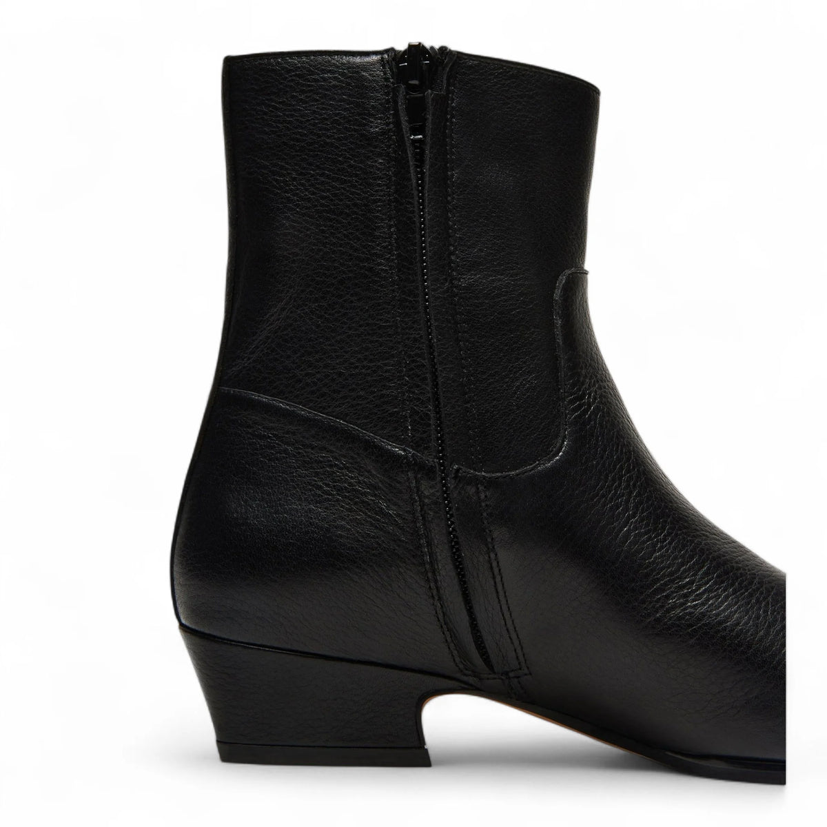 Dusty Square Toe Suede Ankle Bootie - BOOTIES