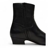 Dusty Square Toe Suede Ankle Bootie - BOOTIES