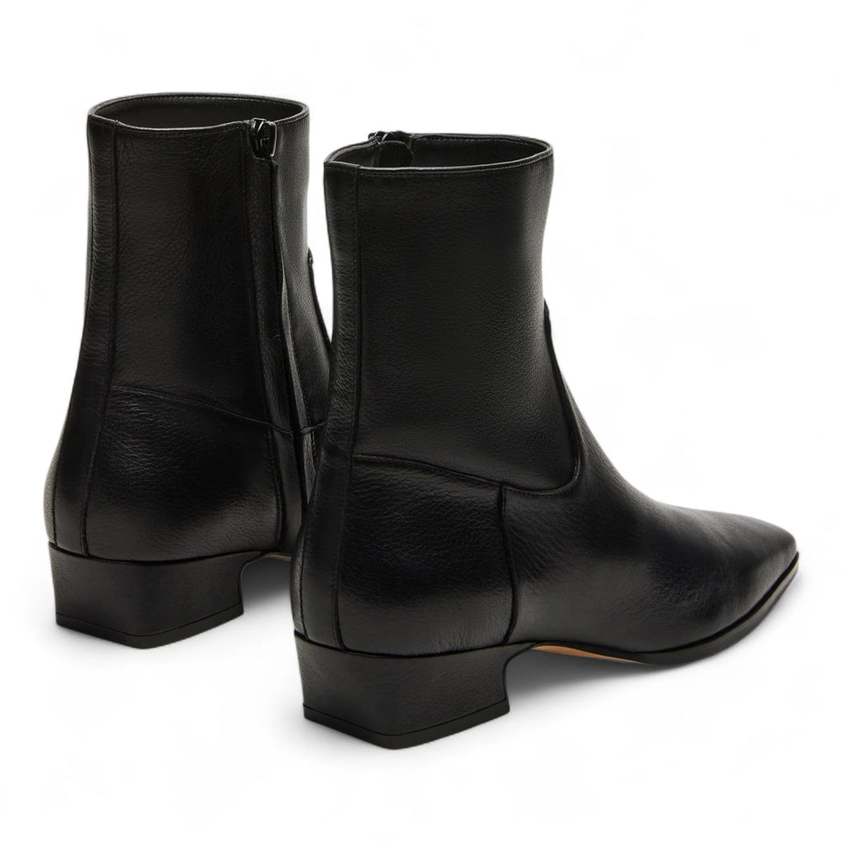 Dusty Square Toe Suede Ankle Bootie - BOOTIES