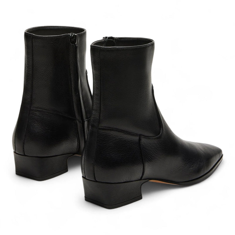 Dusty Square Toe Suede Ankle Bootie - BOOTIES