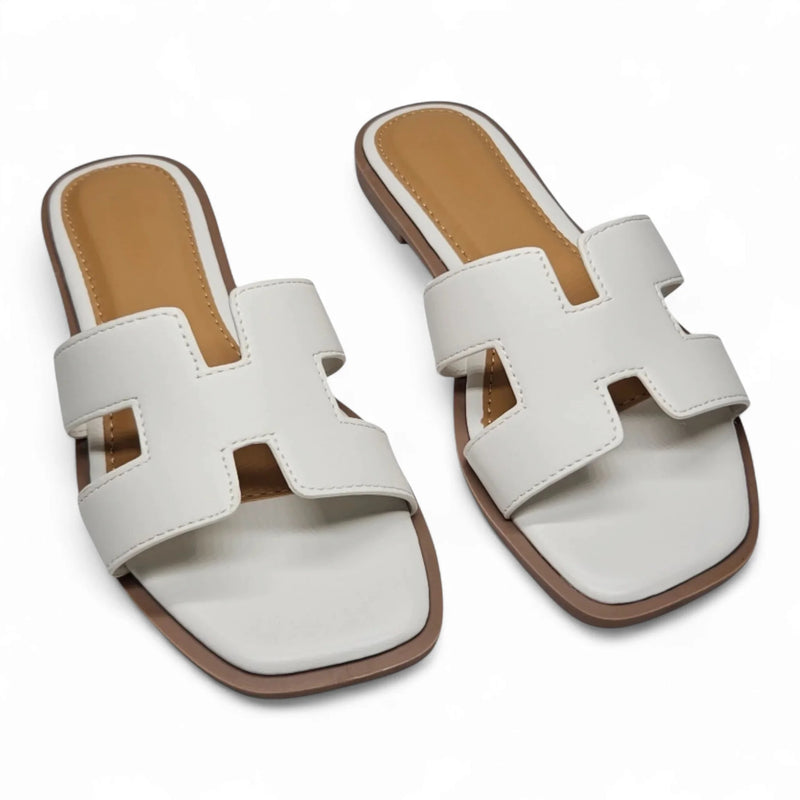 Elio H Band Slide - SLIP-ONS & FLATS