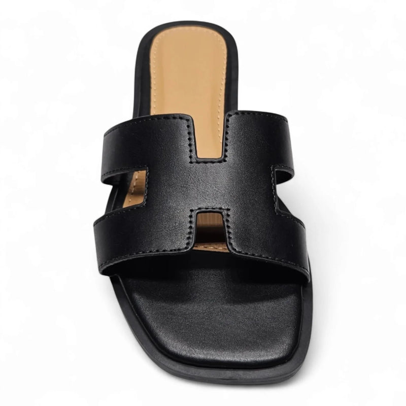 Elio H Band Slide - SLIP-ONS & FLATS