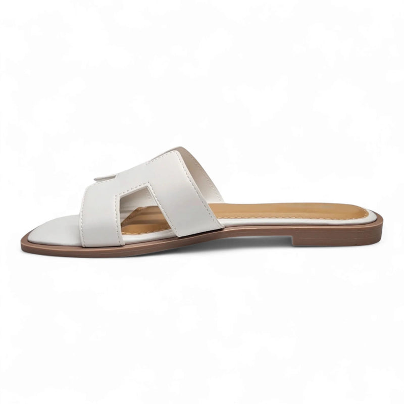Elio H Band Slide - SLIP-ONS & FLATS