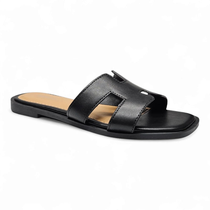 Elio H Band Slide - SLIP-ONS & FLATS