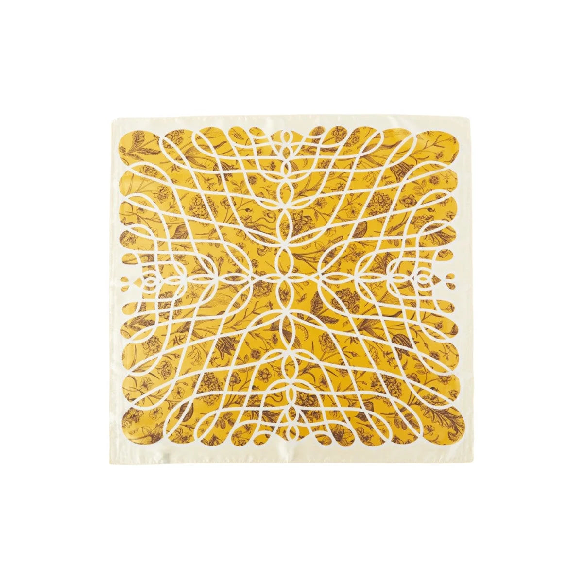 Floral Line Pattern Scarf - Multi - SCARVES