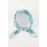 Floral Line Pattern Scarf - SCARVES