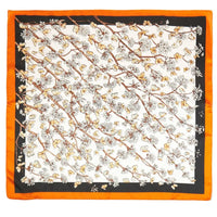 Flower With Butterfly Bandana Scarf - SCARVES