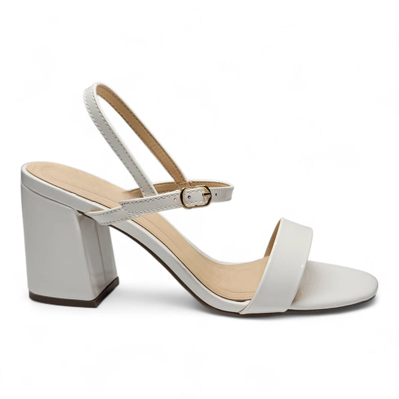 Inflate One Band Instep Strap With Sling Heels White / 5.5 HEELS