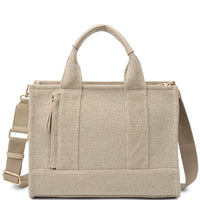 Minimalist Design Alana Satchel Bag - Natural - Shoulder Bags