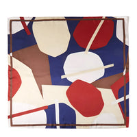 Modern Abstract Bandana Scarf - Blue - SCARVES