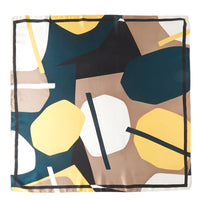 Modern Abstract Bandana Scarf - Green - SCARVES