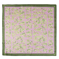 Multi Flower Print Scarf - Green - SCARVES