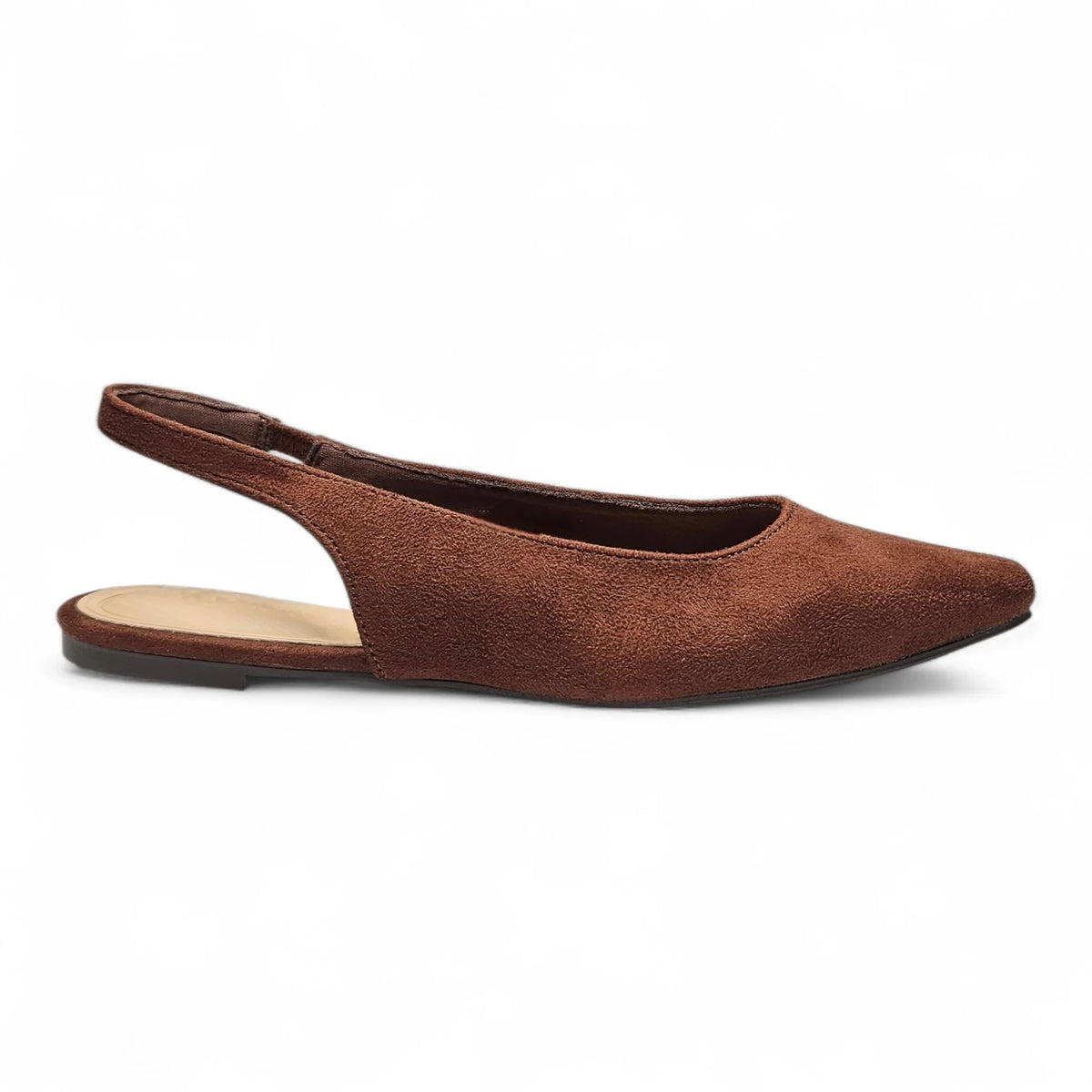 Nior Elegance Snip Toe Slingback Flat