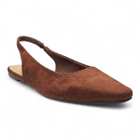 Nior Elegance Snip Toe Slingback Flat