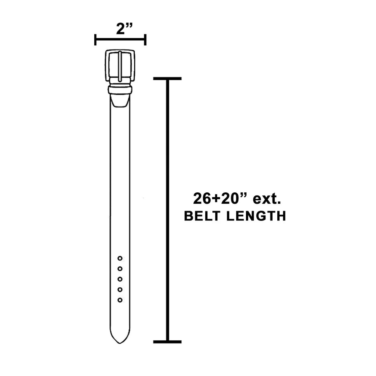 Oval Stone Stud Engraved Western Oval Chain Belt