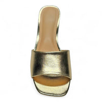 Regina Single Band Block Heel