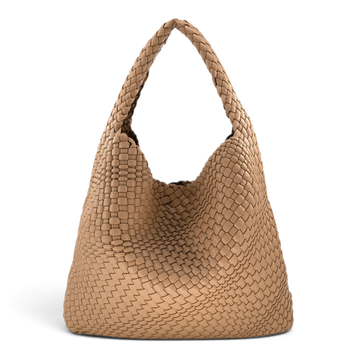 Woven Slouchy Hobo Bag