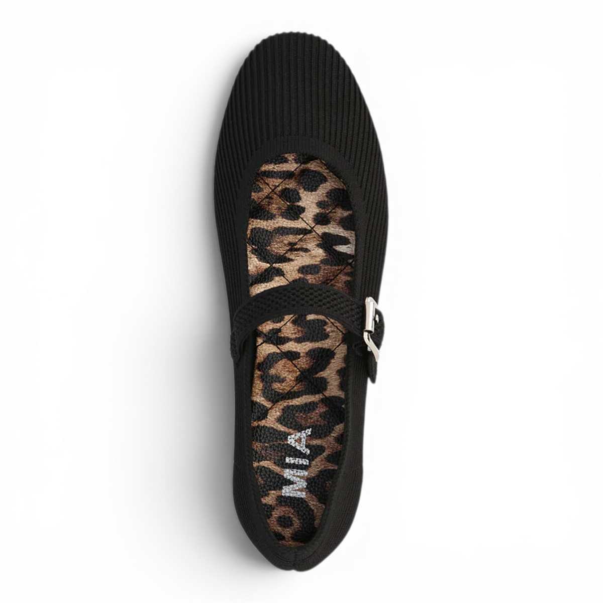 Brita Stretch-Knit Mary Jane Flat