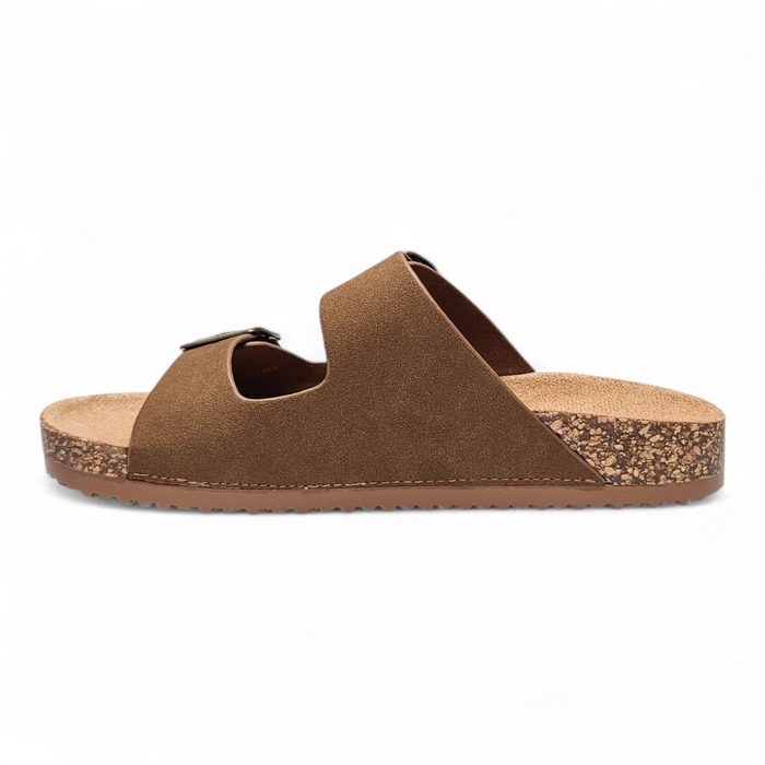 Jete Double Buckle Sandal - Tan