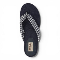 Aleena Gingham Breeze Thong Sandal