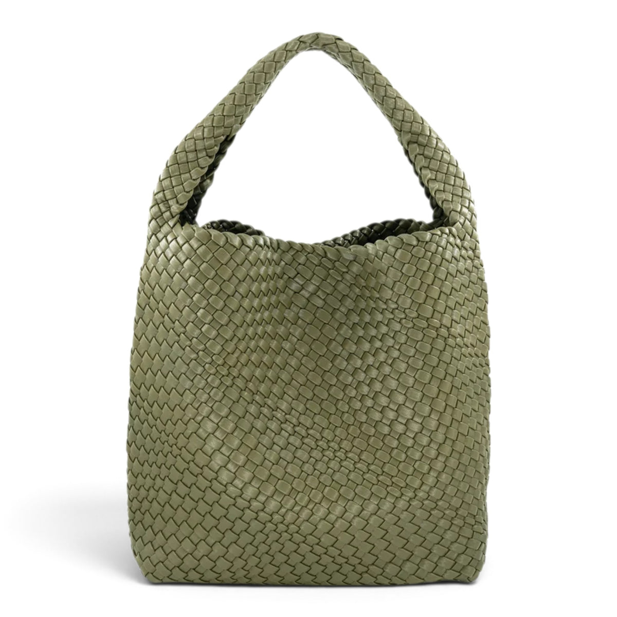 Woven Slouchy Hobo Bag