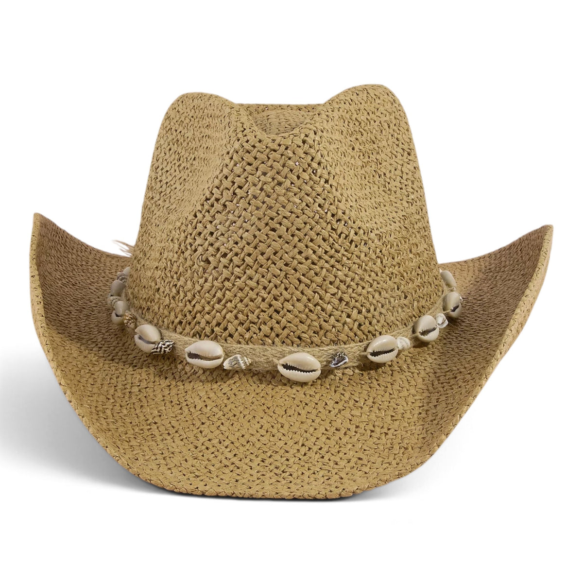 Cowboy Hat With Cowrie Shell Band