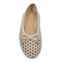 Breezy Woven Ballet Flats