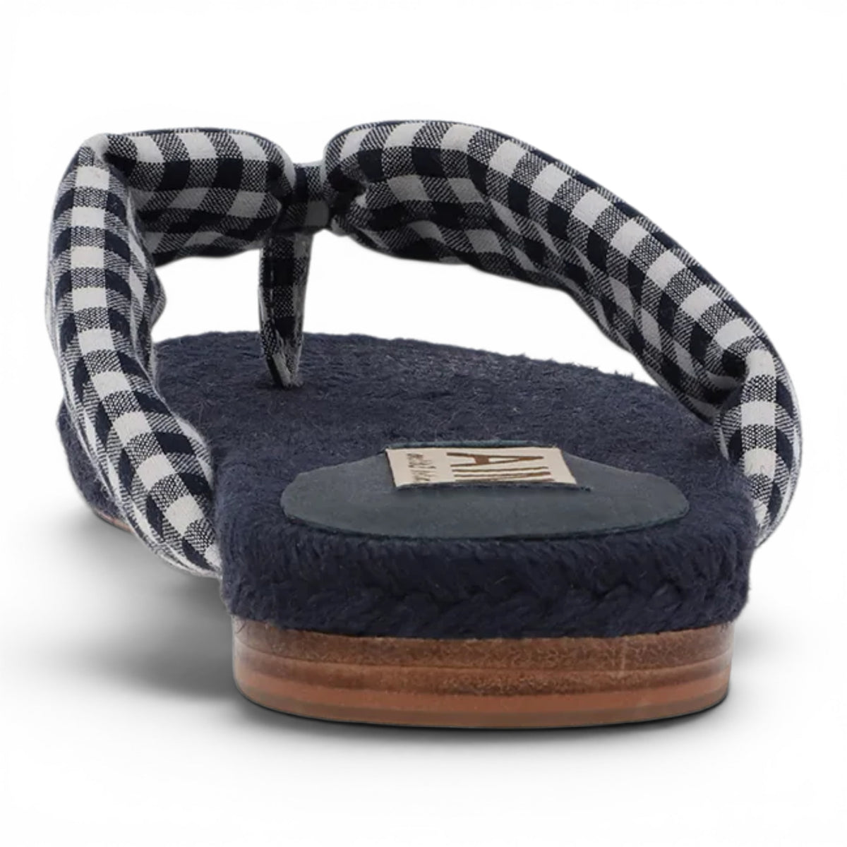 Aleena Gingham Breeze Thong Sandal