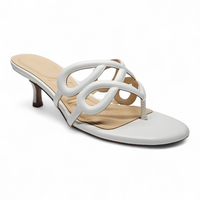 Seaside Cut Out Loop Thong Heel