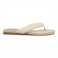 Aleena Gingham Breeze Thong Sandal